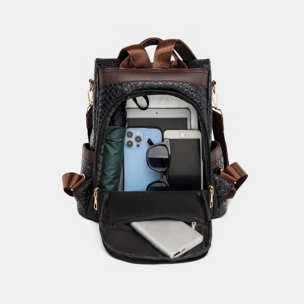 PU Leather Backpack Bag - Absolute Discounts