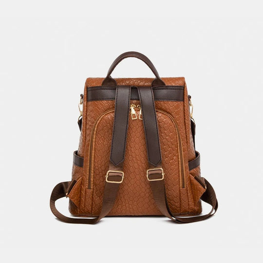 PU Leather Backpack Bag - Absolute Discounts