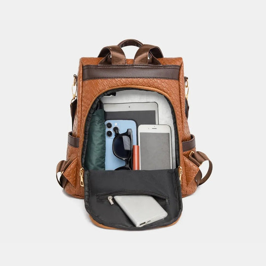 PU Leather Backpack Bag - Absolute Discounts