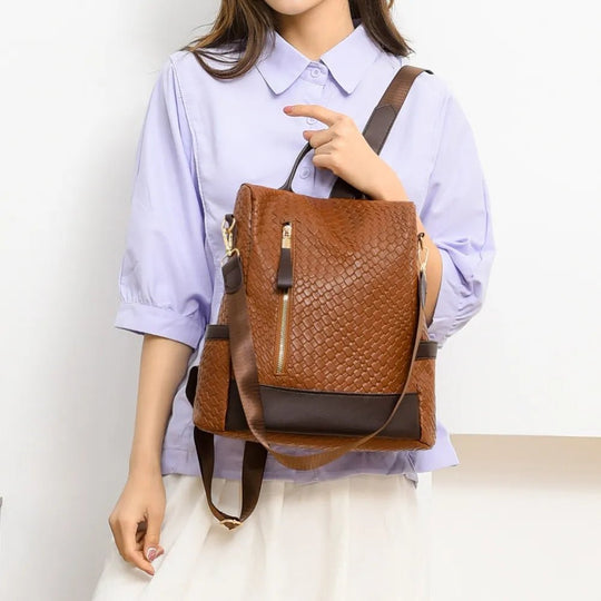 PU Leather Backpack Bag - Absolute Discounts