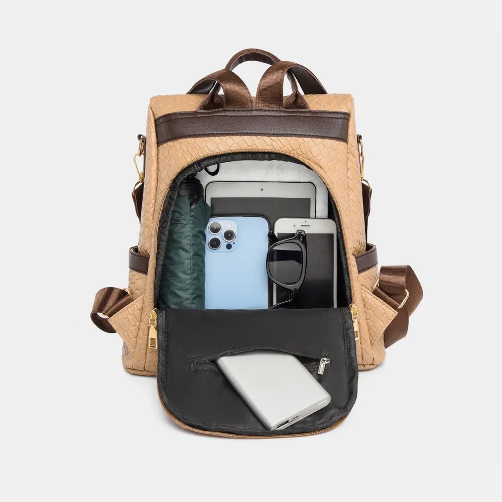 PU Leather Backpack Bag - Absolute Discounts