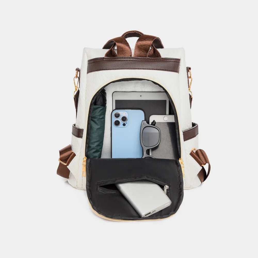 PU Leather Backpack Bag - Absolute Discounts