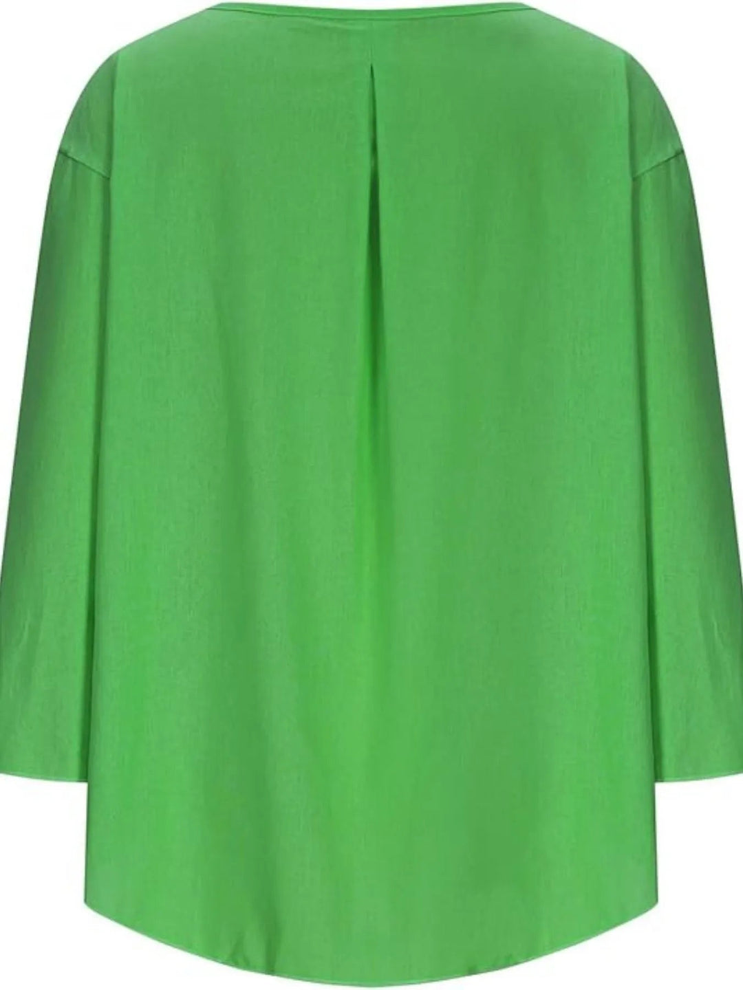 Full Size Round Neck Relaxed Fit Blouse Plus Size - Absolute Discounts