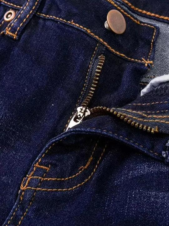 Full Size Wash Flare Jeans with Pockets Plus Size - Absolute Discounts