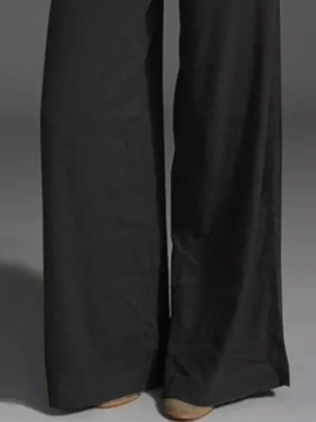 Full Size Wide Leg Pants with Pockets Plus Size - Absolute Discounts
