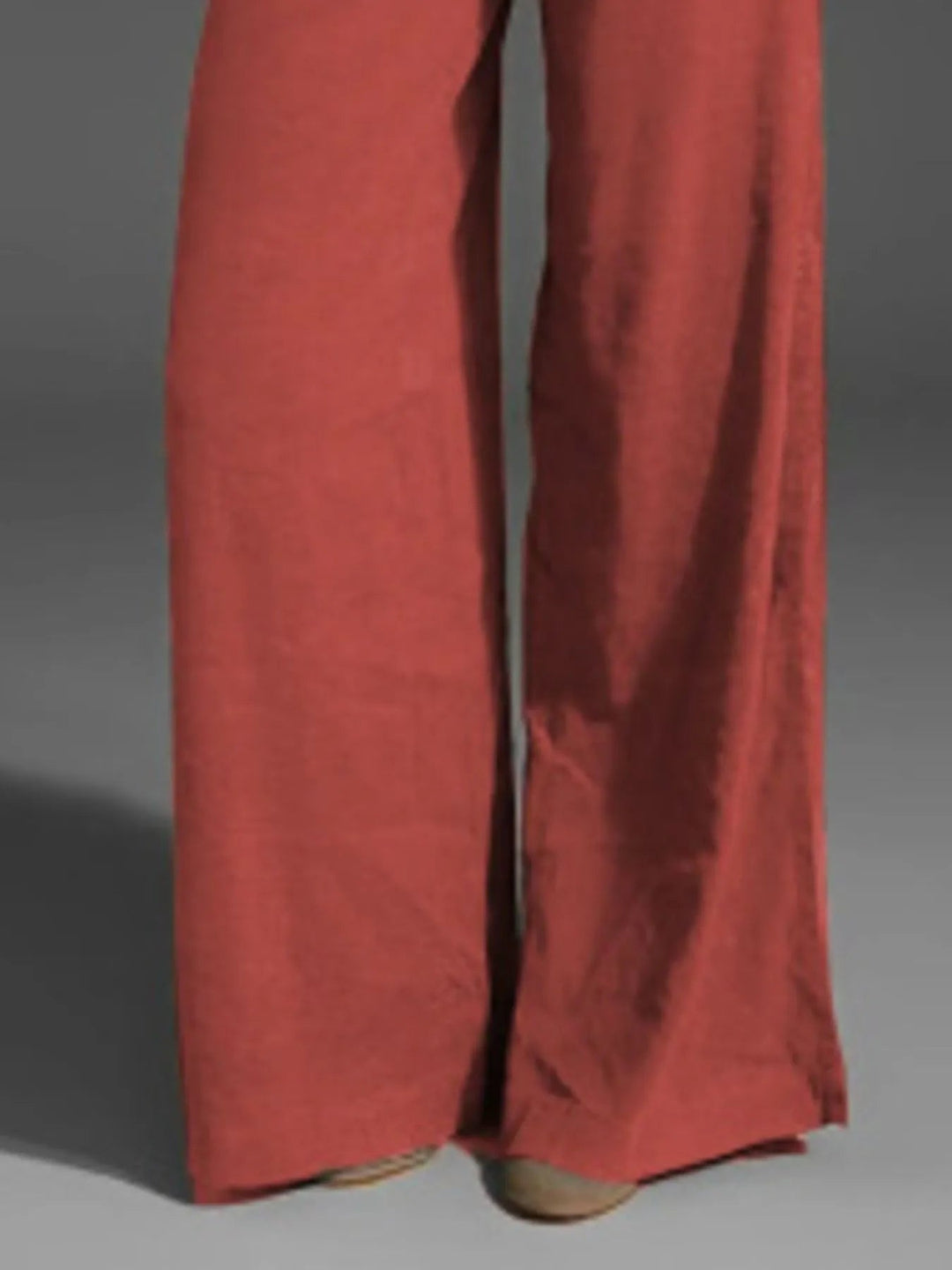 Full Size Wide Leg Pants with Pockets Plus Size - Absolute Discounts