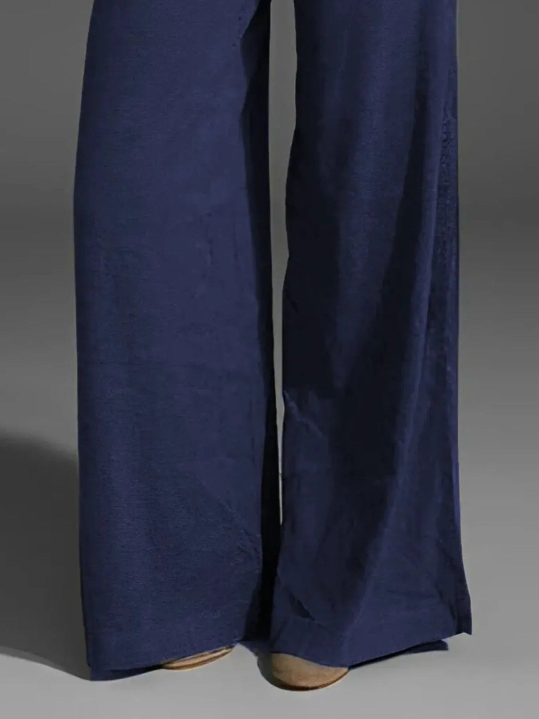 Full Size Wide Leg Pants with Pockets Plus Size - Absolute Discounts
