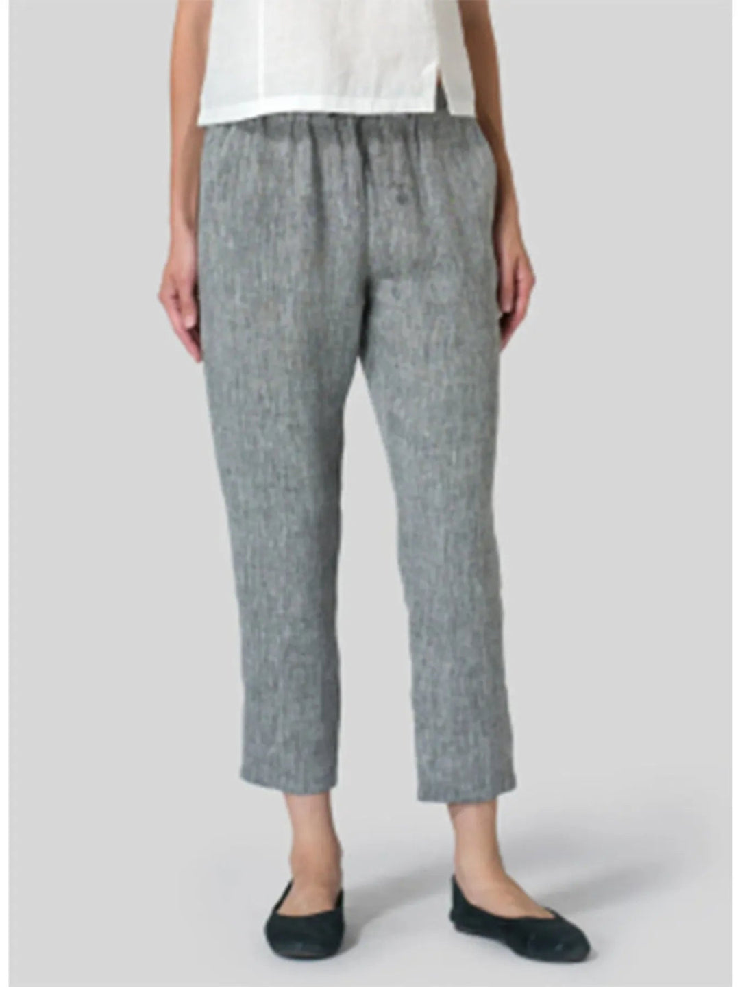 Full Size Drawstring Cropped Pants Plus Size - Absolute Discounts