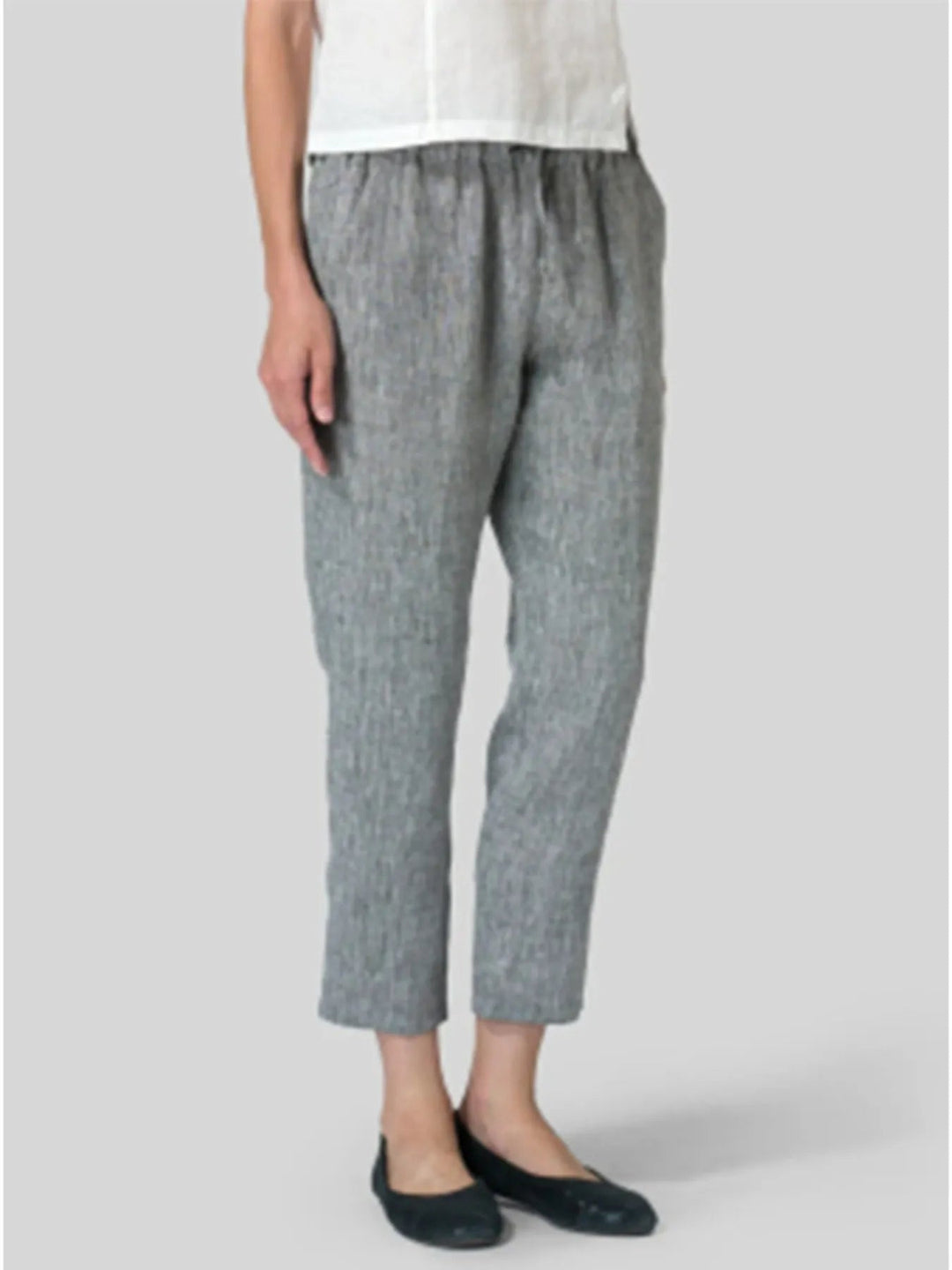 Full Size Drawstring Cropped Pants Plus Size - Absolute Discounts