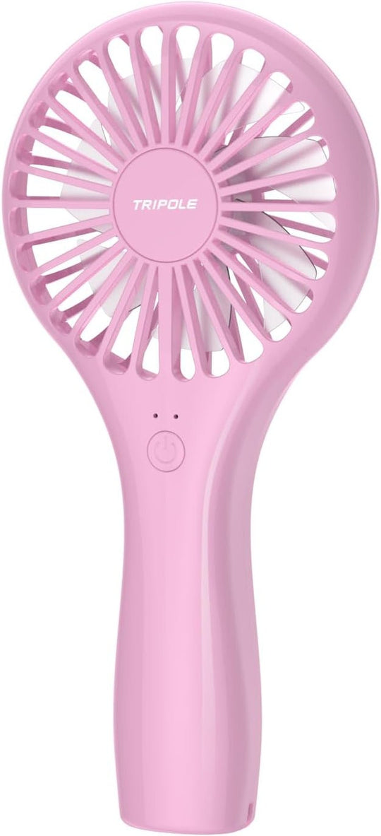 Tripole Mini Handheld Fan Battery Operated Small Personal Portable Fans Speed Adjustable USB Rechargeable Fans Cute Design Powerful Eyelash Fan for Stylish Kids Girls Women Men Indoor Outdoor Travel - Absolute Discounts