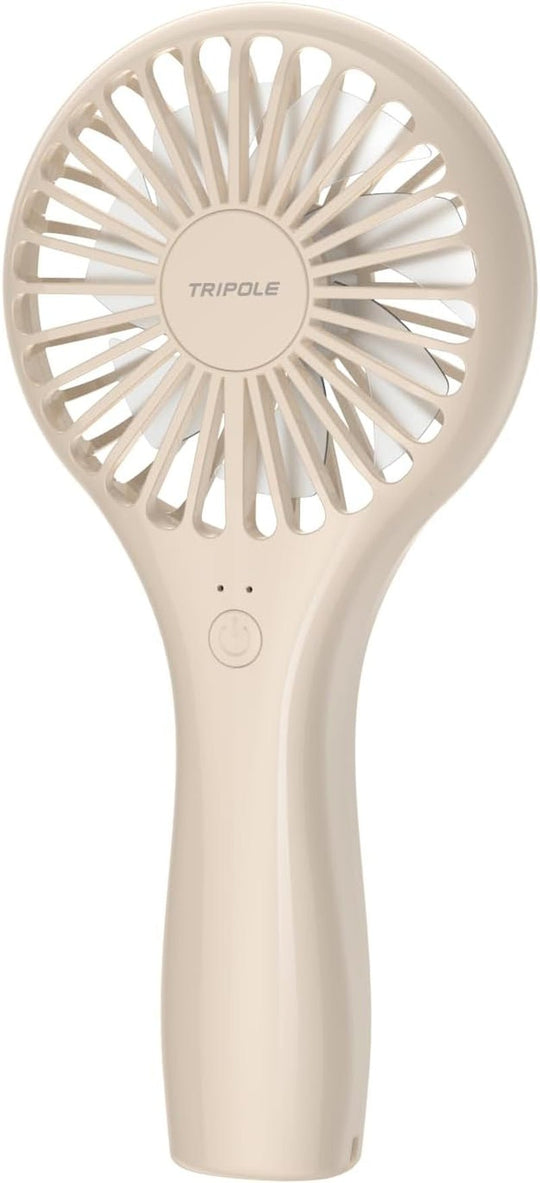 Tripole Mini Handheld Fan Battery Operated Small Personal Portable Fans Speed Adjustable USB Rechargeable Fans Cute Design Powerful Eyelash Fan for Stylish Kids Girls Women Men Indoor Outdoor Travel - Absolute Discounts