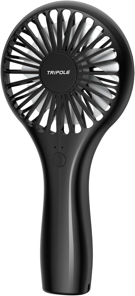 Tripole Mini Handheld Fan Battery Operated Small Personal Portable Fans Speed Adjustable USB Rechargeable Fans Cute Design Powerful Eyelash Fan for Stylish Kids Girls Women Men Indoor Outdoor Travel - Absolute Discounts