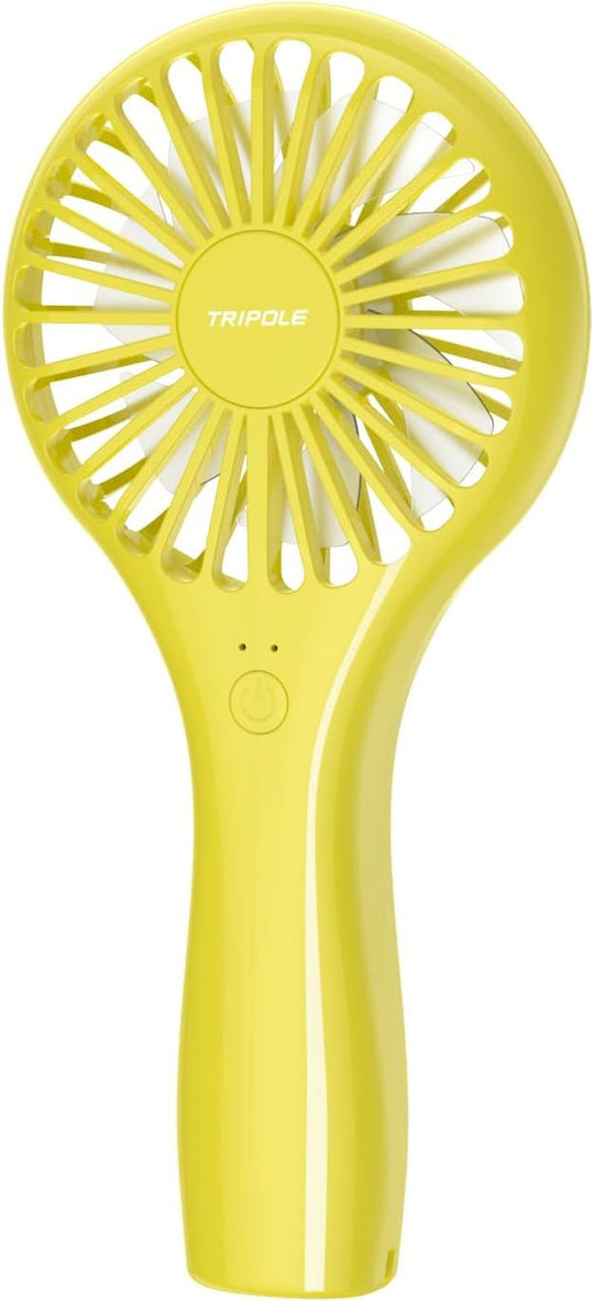 Tripole Mini Handheld Fan Battery Operated Small Personal Portable Fans Speed Adjustable USB Rechargeable Fans Cute Design Powerful Eyelash Fan for Stylish Kids Girls Women Men Indoor Outdoor Travel - Absolute Discounts