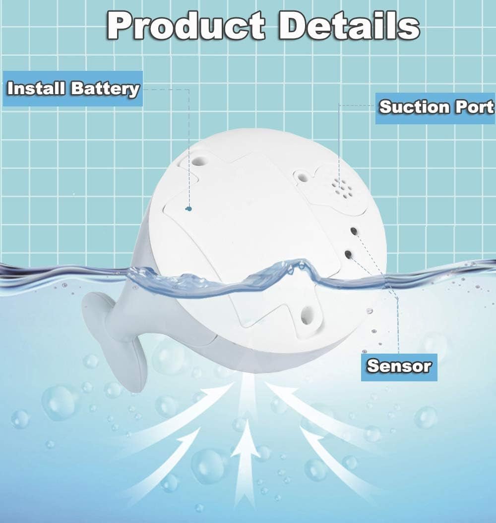 ZHENDUO Baby Bath Toys, Whale Spray Water Bath Toy, Sprinkler Bathtub Shower Toys for Toddlers Kids Boys Girls, Pool Toy for Baby (White) - Absolute Discounts