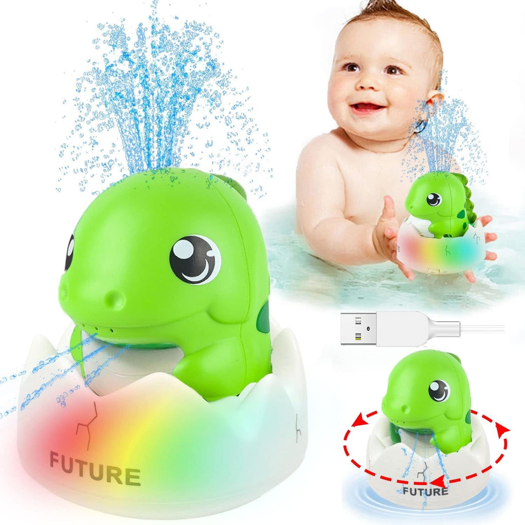 ZHENDUO Baby Bath Toys, Whale Spray Water Bath Toy, Sprinkler Bathtub Shower Toys for Toddlers Kids Boys Girls, Pool Toy for Baby (White) - Absolute Discounts
