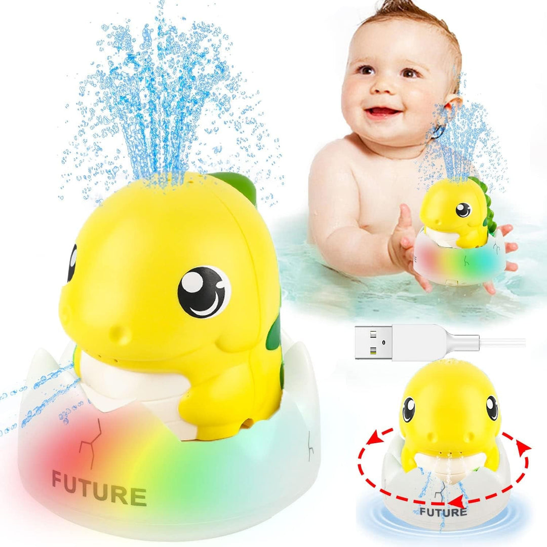 ZHENDUO Baby Bath Toys, Whale Spray Water Bath Toy, Sprinkler Bathtub Shower Toys for Toddlers Kids Boys Girls, Pool Toy for Baby (White) - Absolute Discounts
